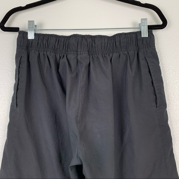 NIKE Womens Polyester Track Pants Drawstring Black - Picture 7 of 9